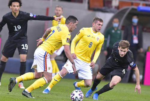 Stanciu și Cicâldău în România - Germania // Imago