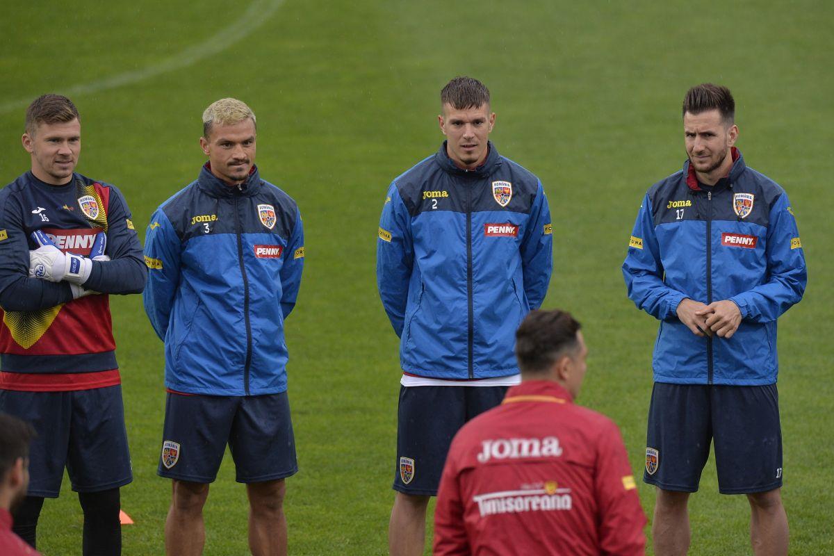 România, antrenament oficial înaintea meciului amical cu Georgia