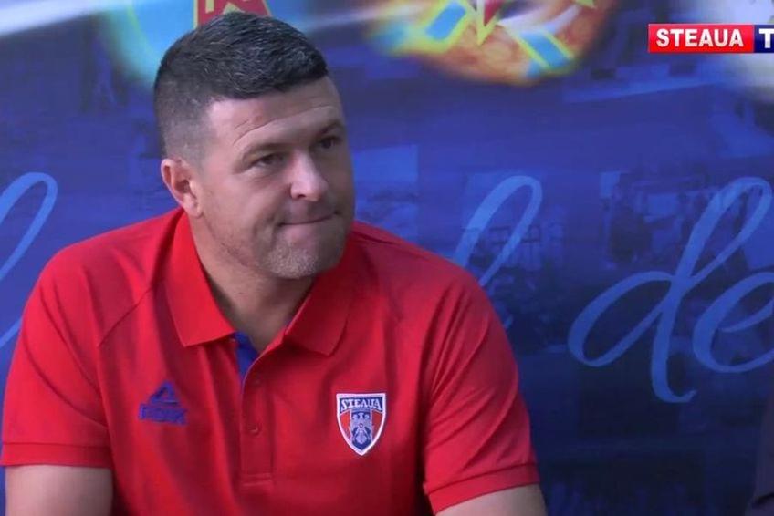 CSA Steaua a promovat în Liga 2, dar Daniel Oprița (39 de ani), antrenorul „militarilor”, nu e sigur că va continua în Ghencea.