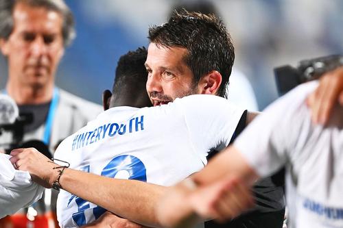 Cristi Chivu (41 de ani) a ieșit campion la primul sezon ca antrenor al echipei U19 a lui Inter, foto: Imago