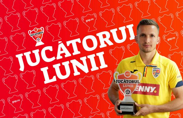 Marius Ștefănescu, „Jucătorul lunii mai”! Cum s-a votat + Declarațiile mijlocașului: „Acum sper să câștigăm toate meciurile cu naționala”