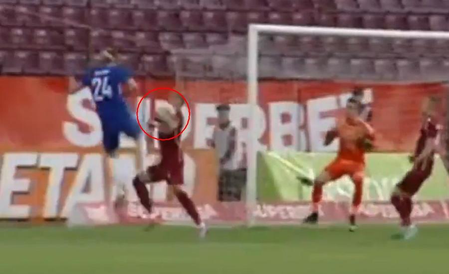 FOTO: Captură TV @Digi Sport 1 Circ pentru Conference League » CFR o bate pe FCU Craiova cu ajutorul lui Kovacs și ocupă ultimul loc european!
