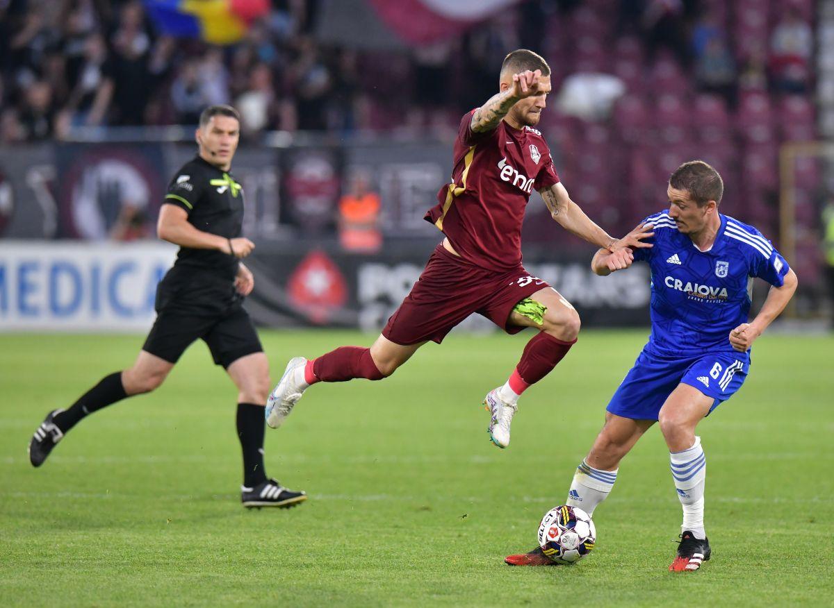 Circ pentru Conference League » CFR o bate pe FCU Craiova cu ajutorul lui Kovacs și ocupă ultimul loc european!