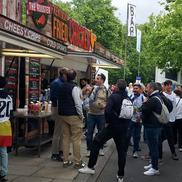 Fanzone-ul celor de la Real Madrid, plin cu 6 ore înainte de finala Ligii Campionilor