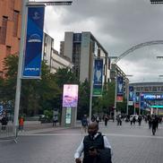 Stadionul Wembley, în pregătiri pentru finala Ligii Campionilor. Foto: GSP.ro