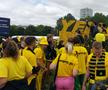 Imagini din fan-zone-ul celor de la Borussia Dortmund