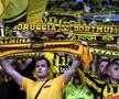 Scenografii spectaculoase la finala Ligii Campionilor » Salut inedit între jucătorii lui Dortmund și galerie
