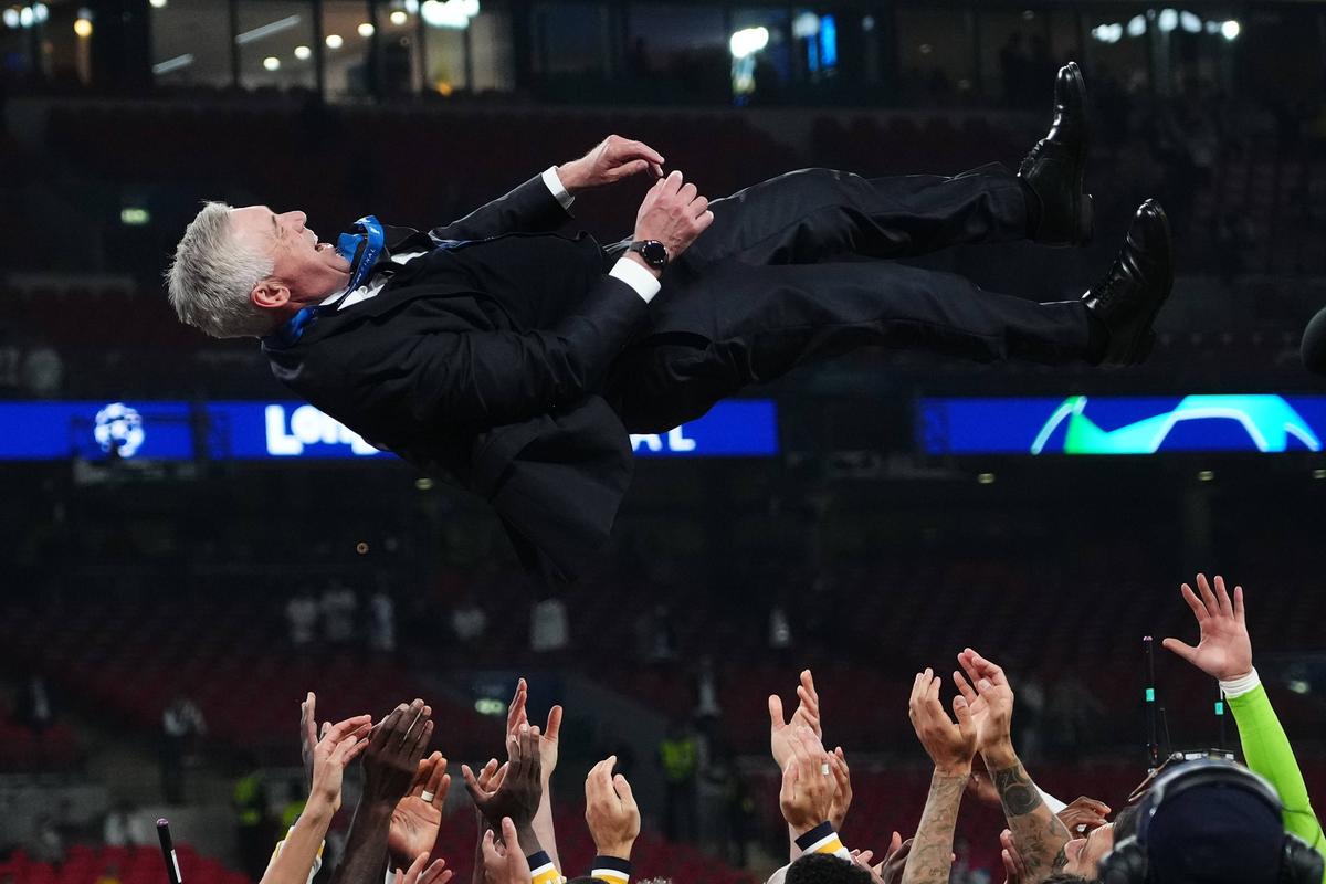 „Un trabuc și Cibeles!” » Carlo Ancelotti, campion și la interviuri