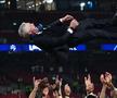 Carlo Ancelotti (64 ani) și-a trecut în palmares cel de-al cincilea trofeu de Champions League, record absolut al competiției. Alături de Real Madrid este a treia „urecheată”, după cele din 2014 și 2022. Mai are două trofee cu Milan: 2003 și 2007.