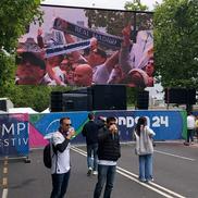 Fanzone-ul celor de la Real Madrid, plin cu 6 ore înainte de finala Ligii Campionilor