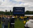 Imagini din fan-zone-ul celor de la Borussia Dortmund