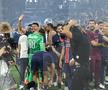 Luis Enrique la finalul meciului PSG - Inter Milano FOTO: Ionuţ Iordache (GSP)