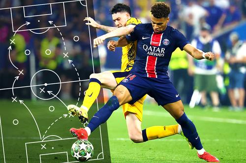 Analiza tactică a finalei Ligii Campionilor, PSG - Inter 5-0. Fotomontaj: Diana Vasilescu, GSP