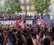 Sărbătoare la Paris după ce PSG a câștigat Liga Campionilor. FOTO: Imago Images