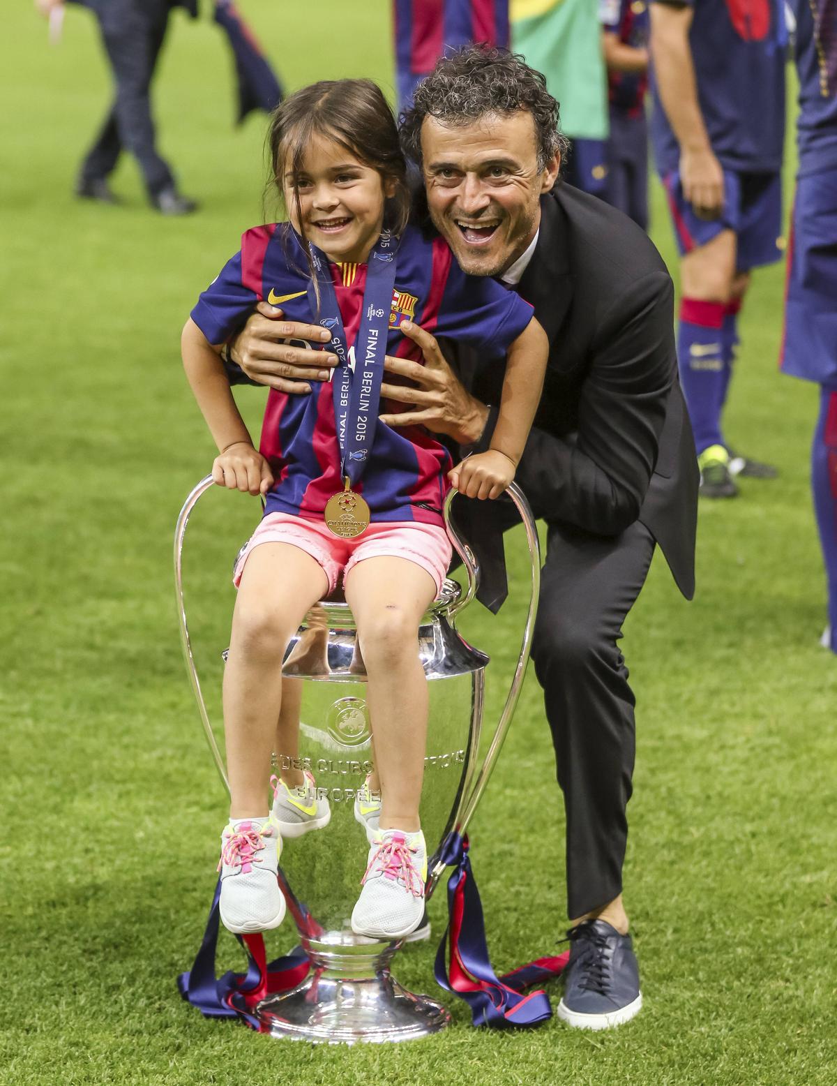 Luis Enrique, așa cum nu l-ai mai văzut, după triumful en fanfare din finala Ligii Campionilor: i-a dedicat victoria fiicei sale