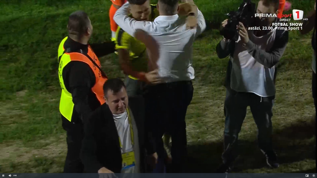 Ianis Zicu a început să plângă după ce Metaloglobus a promovat în Superliga