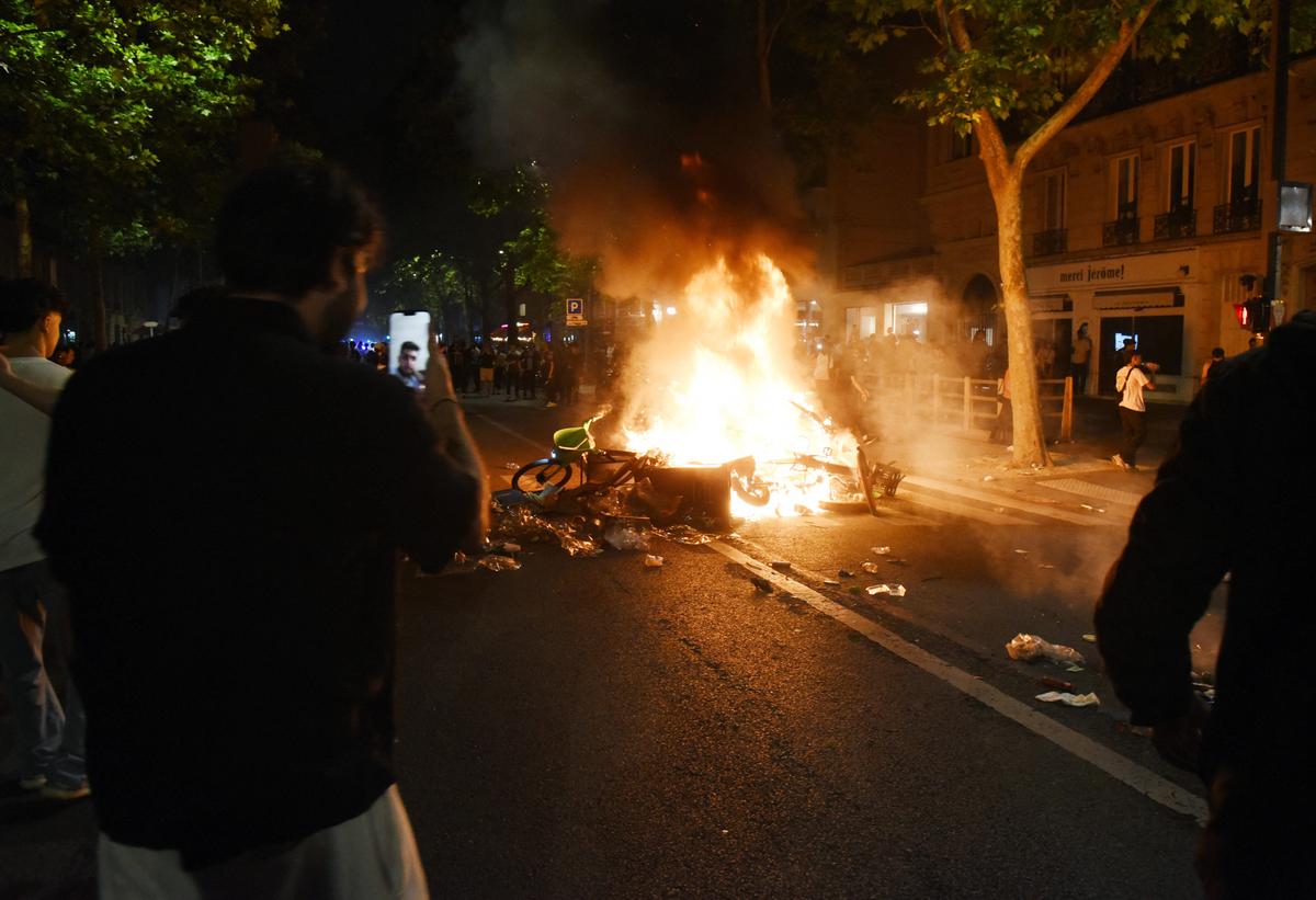 Incidente la Paris după PSG - Inter