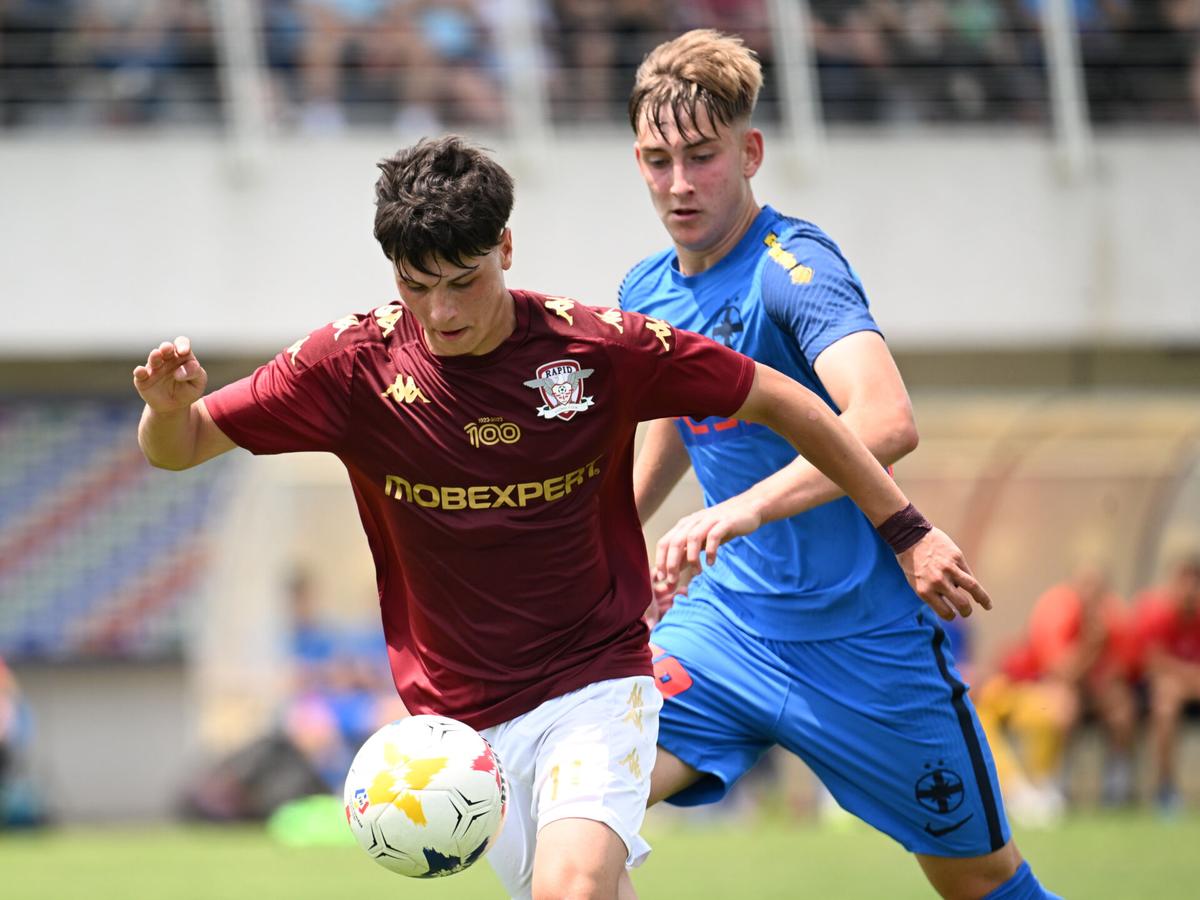 Rapid este noua campioană a Ligii Elitelor U16
