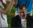 Ianis Zicu a început să plângă după ce Metaloglobus a promovat în Superliga. foto: captură Prima Sport