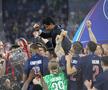 Imagini de la finalul partidei PSG - Inter Milano 5-0 FOTO: Ionuţ Iordache (GSP)