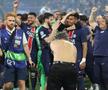Luis Enrique la finalul meciului PSG - Inter Milano FOTO: Ionuţ Iordache (GSP)