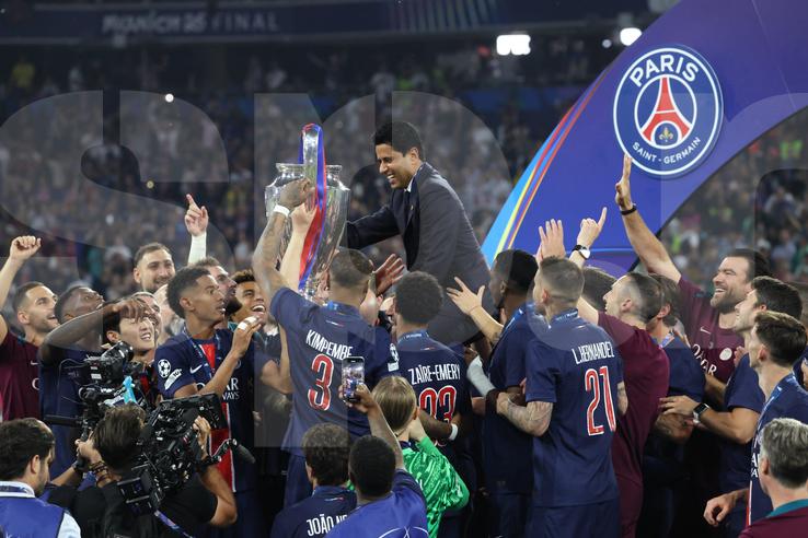 Imagini de la finalul partidei PSG - Inter Milano 5-0 FOTO: Ionuţ Iordache (GSP)