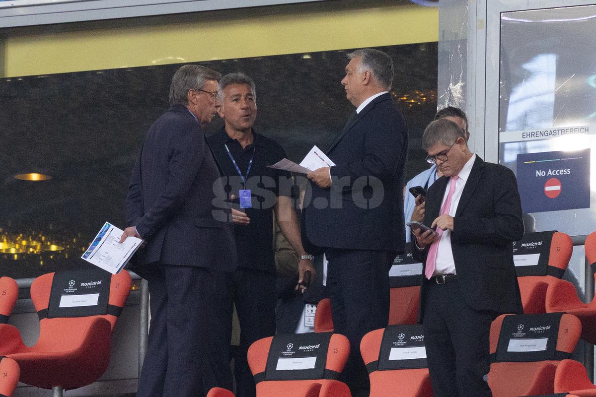 Viktor Orban la finala Ligii Campionilor de la Munchen