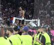 Imagini de la finalul partidei PSG - Inter Milano 5-0 FOTO: Ionuţ Iordache (GSP)