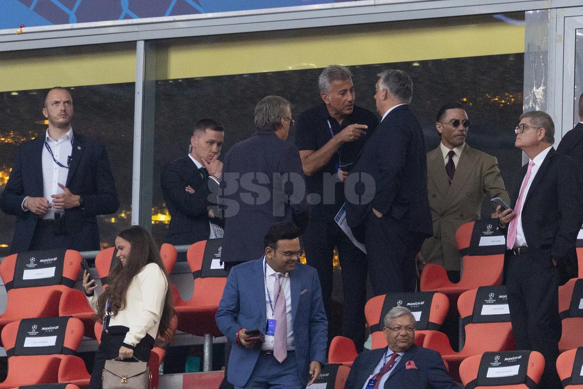 Viktor Orban la finala Ligii Campionilor de la Munchen