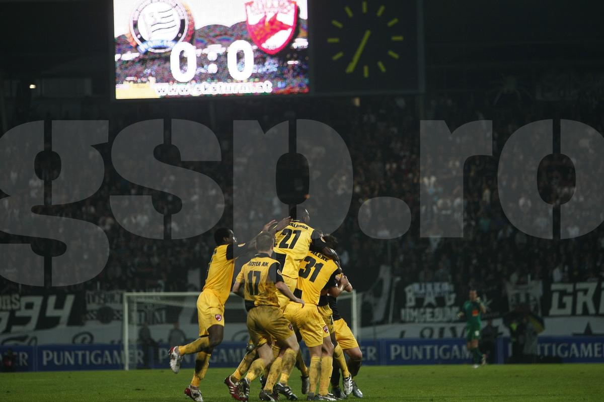 Sturm Graz-Dinamo 0-1, din 2009
