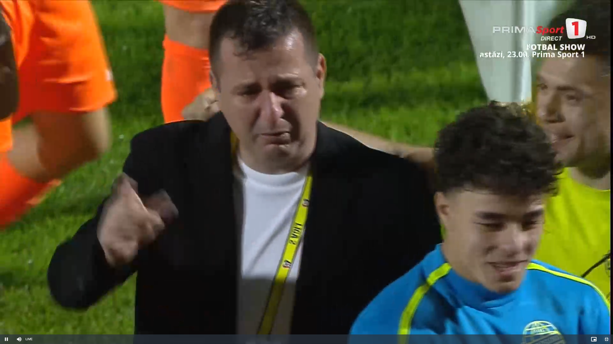 Ianis Zicu a început să plângă după ce Metaloglobus a promovat în Superliga