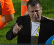 Ianis Zicu a început să plângă după ce Metaloglobus a promovat în Superliga. foto: captură Prima Sport