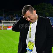 Ianis Zicu a început să plângă după ce Metaloglobus a promovat în Superliga. foto: Cristi Preda
