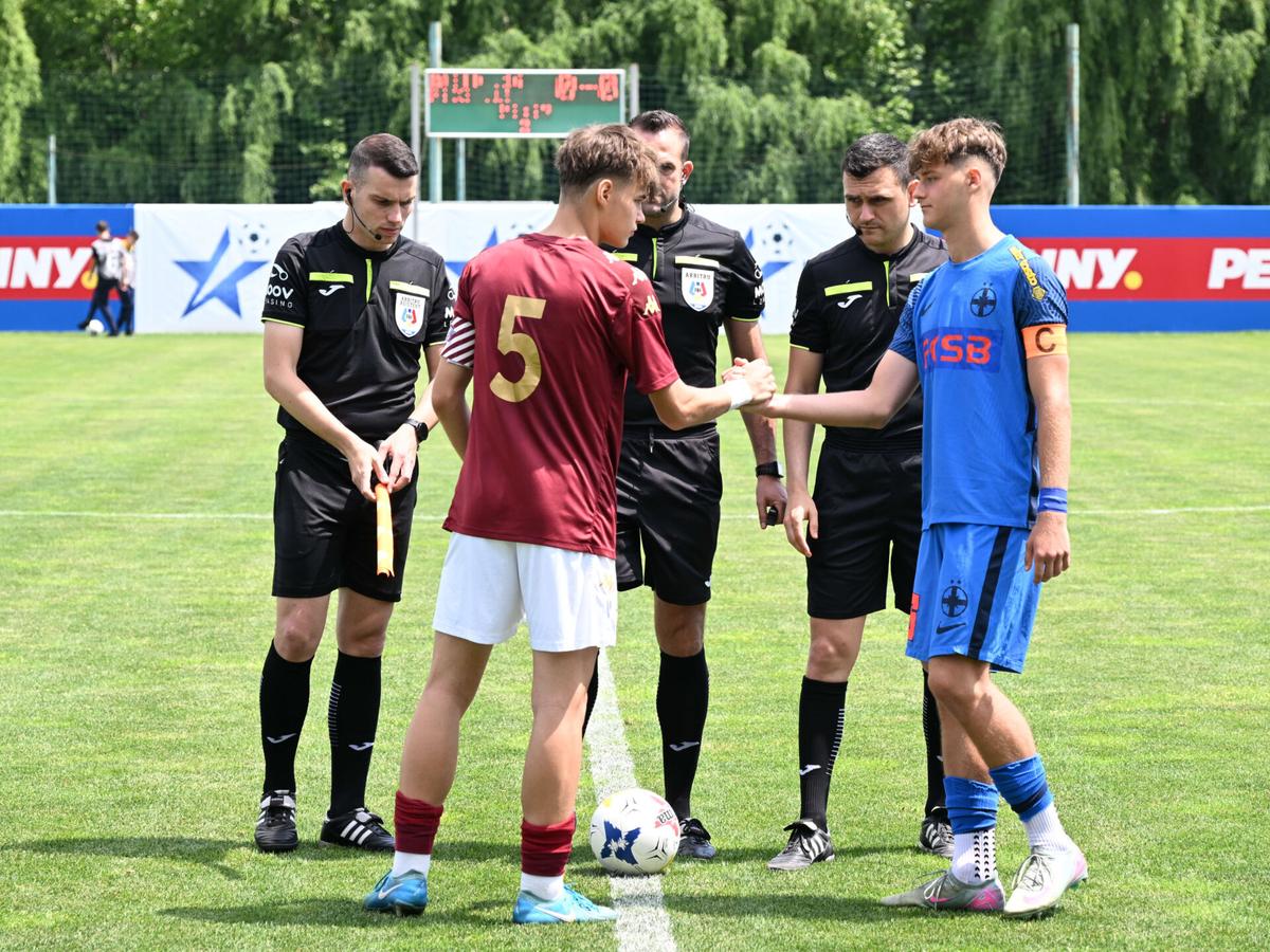 Rapid este noua campioană a Ligii Elitelor U16