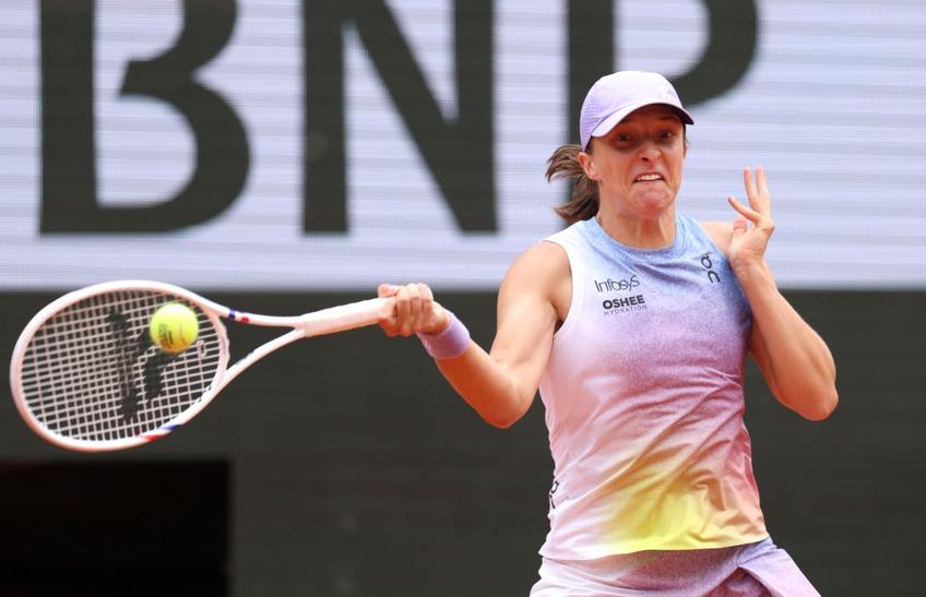 Iga Swiatek contra Elena Rybakina „optimi” Roland Garros 2025 Foto: Guliver/GettyImages