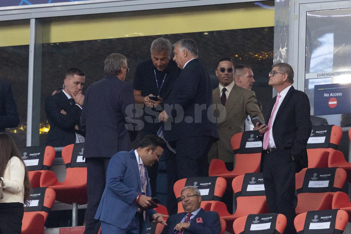 Viktor Orban la finala Ligii Campionilor de la Munchen