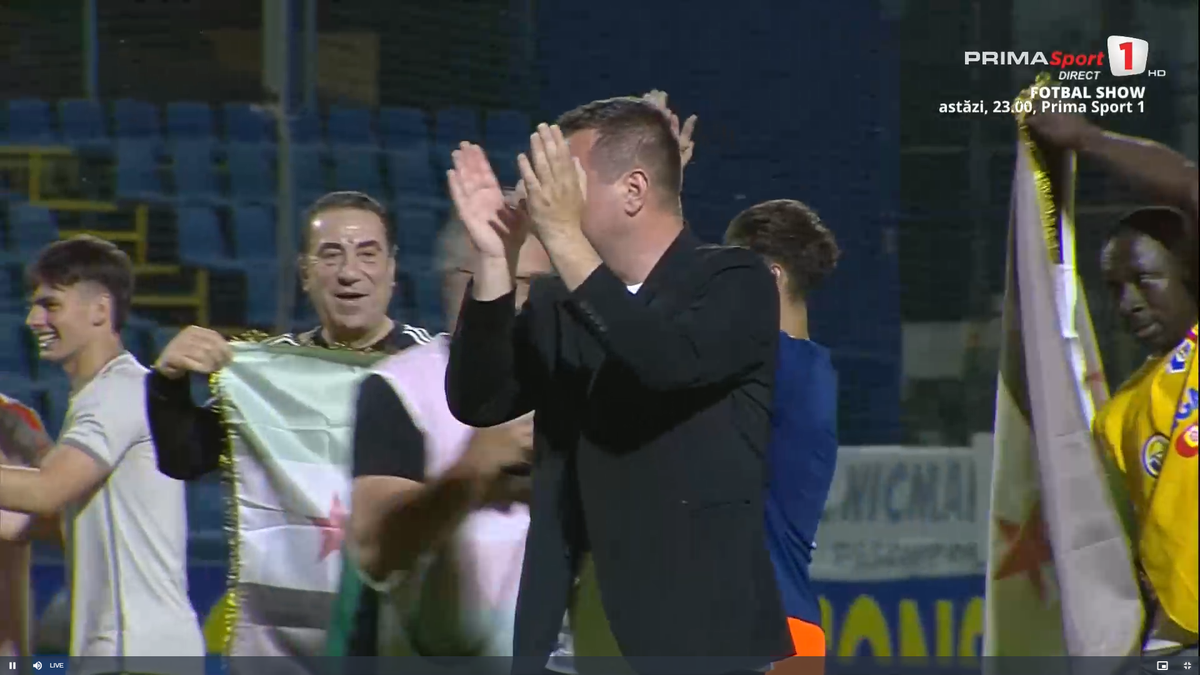 Ianis Zicu a început să plângă după ce Metaloglobus a promovat în Superliga