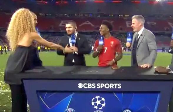 După PSG - Inter, Khabib Nurmagomedov a lăsat-o cu mâna întinsă pe Kate Scott: „Respect!” » Care e explicația