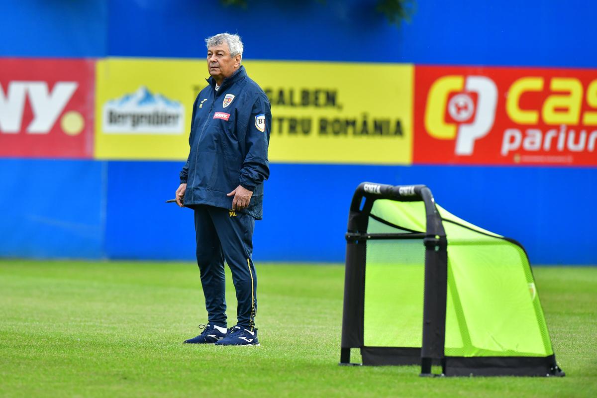 Prezență-surpriză la antrenamentul condus de Mircea Lucescu
