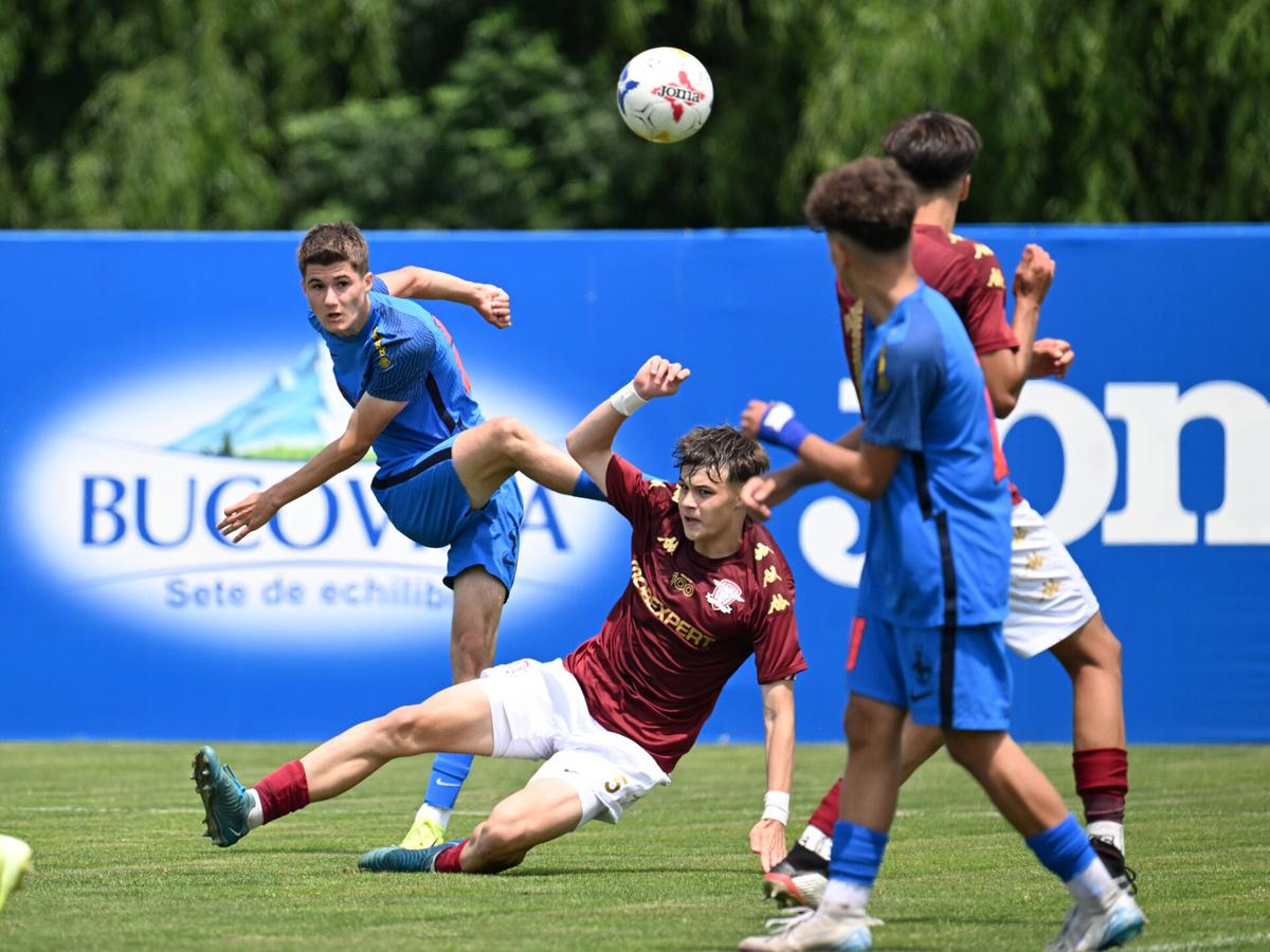 Rapid este noua campioană a Ligii Elitelor U16 după ce a învins FCSB în finala campionatului