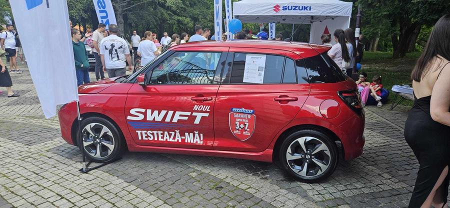 20.000 de euro este prețul modelului SWIFT GSP SPIRIT CVT „Pune în mișcare” distracția. Copilărie, zâmbete și hibrizi: povestea Suzuki de la 1UniFest