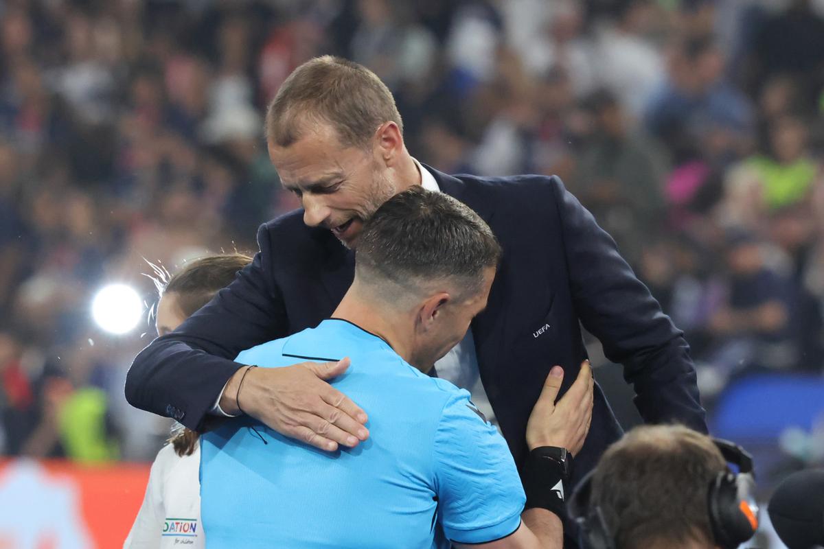 Președintele UEFA i-a spus lui Kovacs doar două cuvinte, după finala Ligii Campionilor