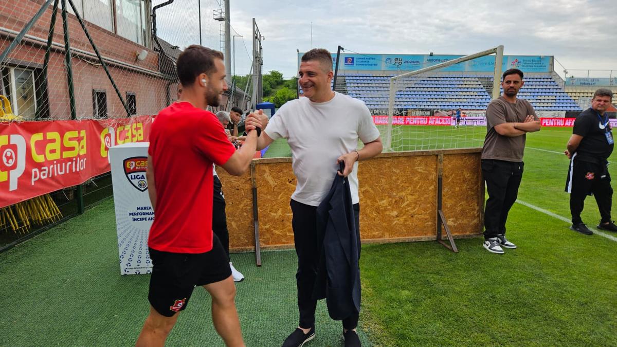 Înainte de FC Voluntari - Hermannstadt, 1 iunie 2025