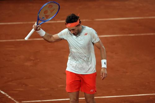 Casper Ruud, deranjat de decizia controversată din timpul partidei contra lui Joao Fonseca / foto: Imago Images