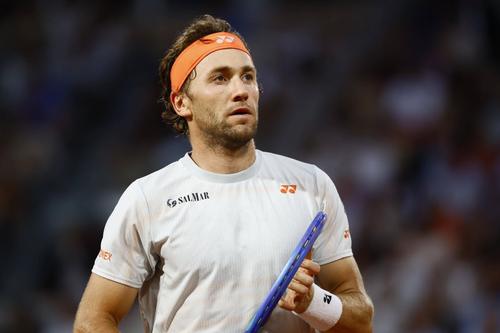 Casper Ruud în meciul din „optimi” la Roland Garros 2026 Foto: Imago Images