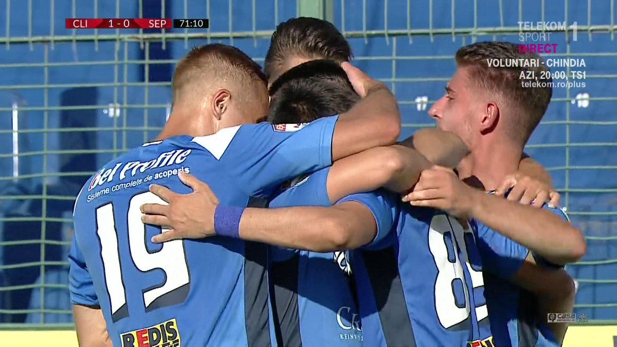 FOTO Clinceni Sepsi 01.07.2020 gol Adrian Șut