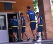 Câțiva dintre componenții naționalei olimpice de fotbal au venit astăzi la INMS pentru a efectua vizita medicală / FOTO: Raed Krishan
