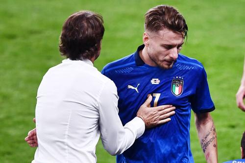 Ciro Immobile, aflat la meciul 50 în naționala Italiei, foto: Imago