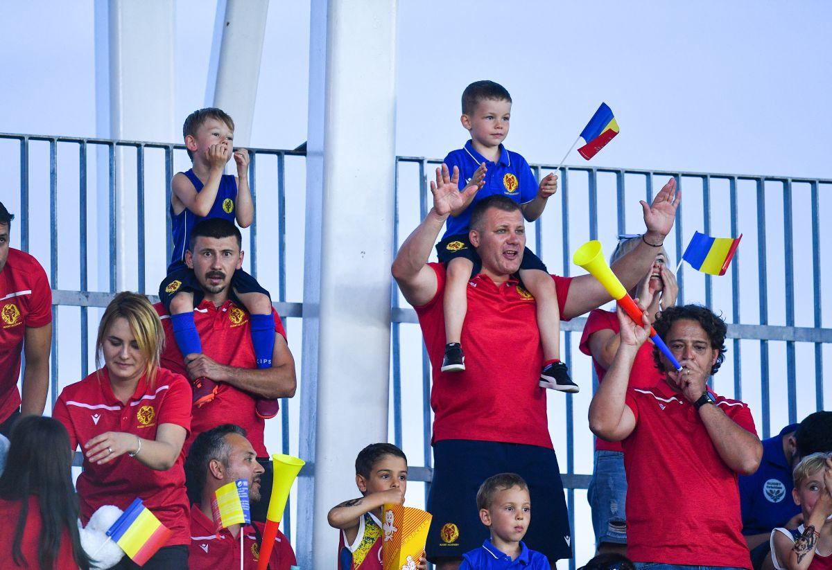 FOTO România - Italia, rugby pe Arcul de Triumf 01.07.22