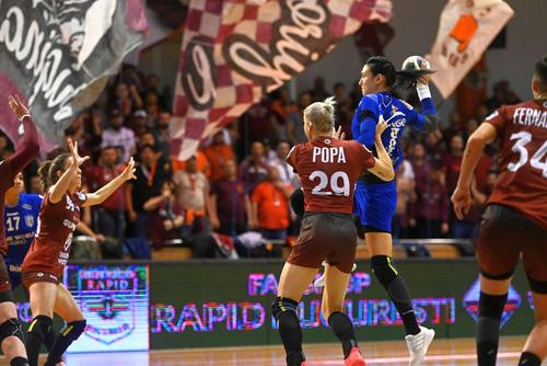 Rapid și CSM București vor reprezenta România în Liga Campionilor / Sursă foto: Raed Krishan (GSP)